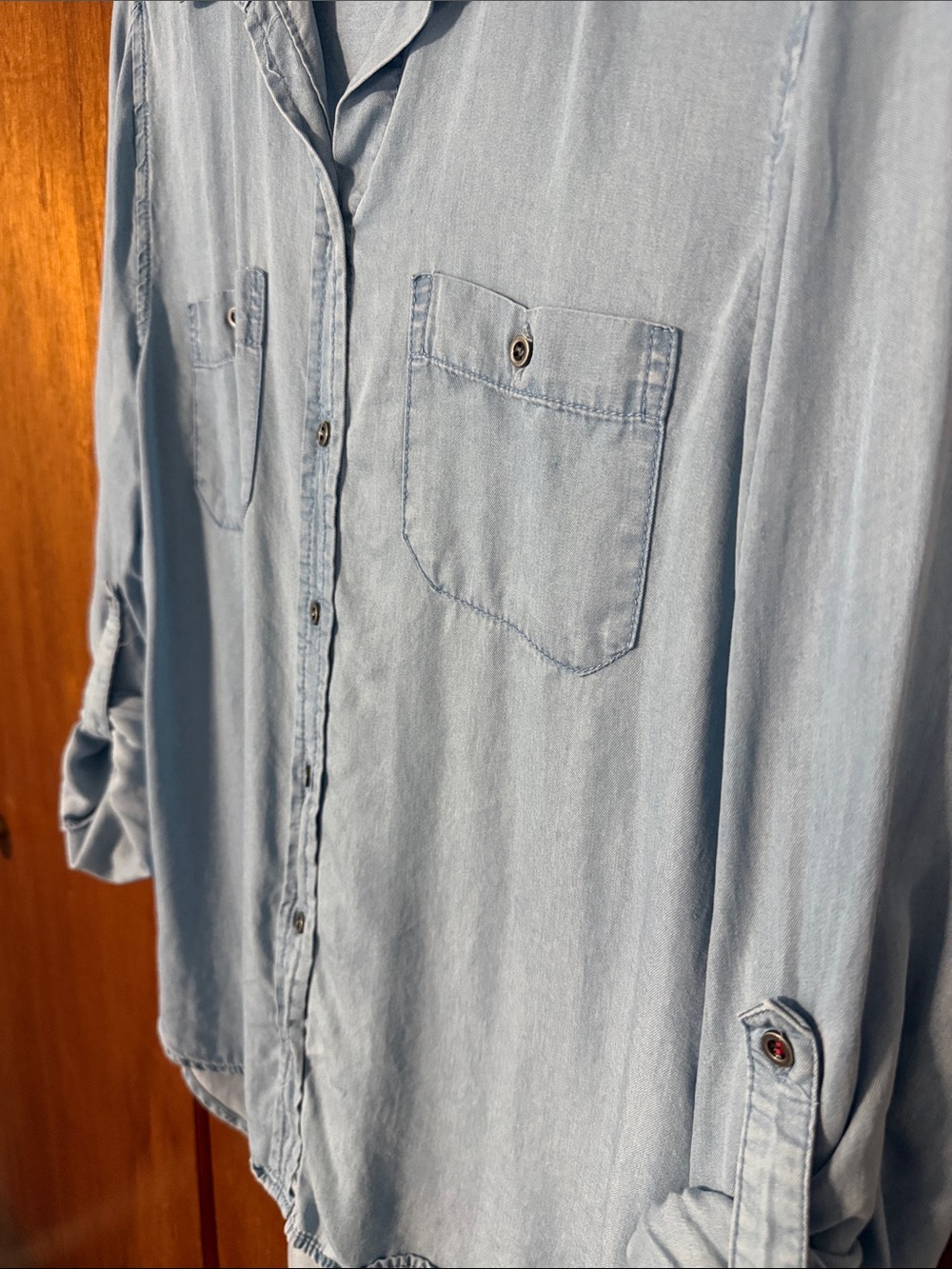 Womens Button Up - Picture 4 of 5